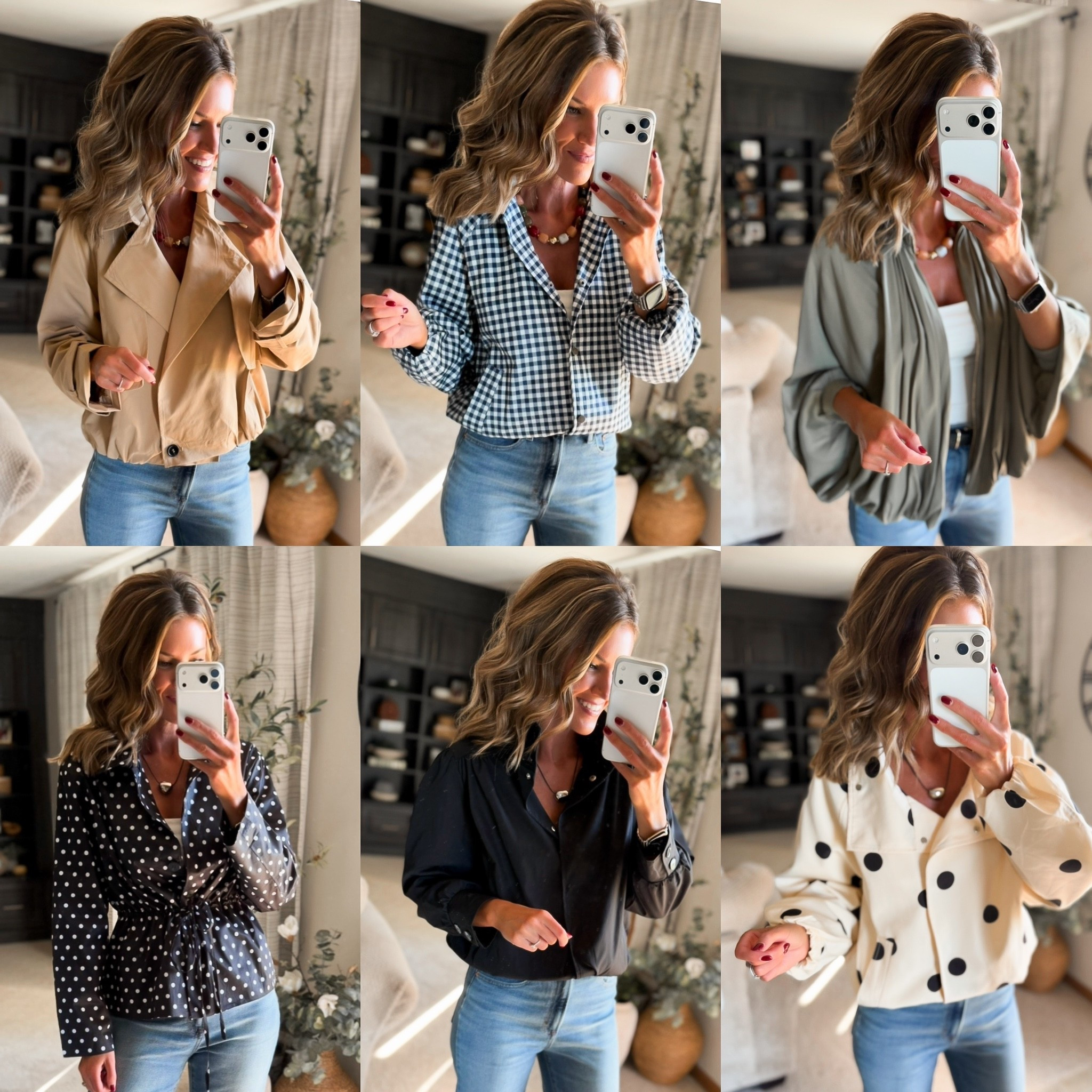 The easiest way to make a basic outfit look anything but basic ✨ A statement jacket does all the work. 🙌 Which one are you grabbing?
Wearing size small in all styles.

#LTKSeasonal #LTKOver40