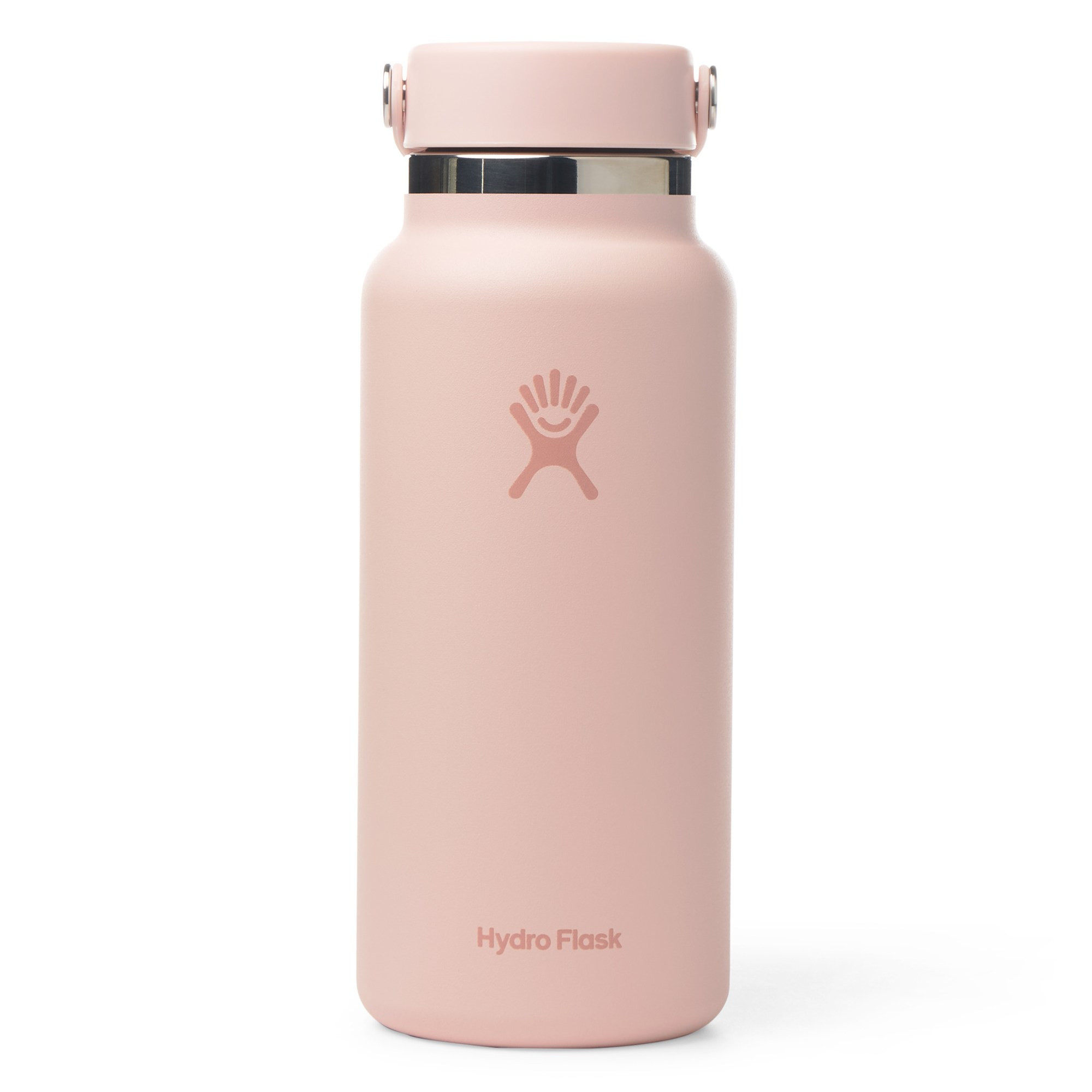 Hydro Flask Wide-Mouth Vacuum Water Bottle with Flex Cap - 32 fl. oz. Pink | REI