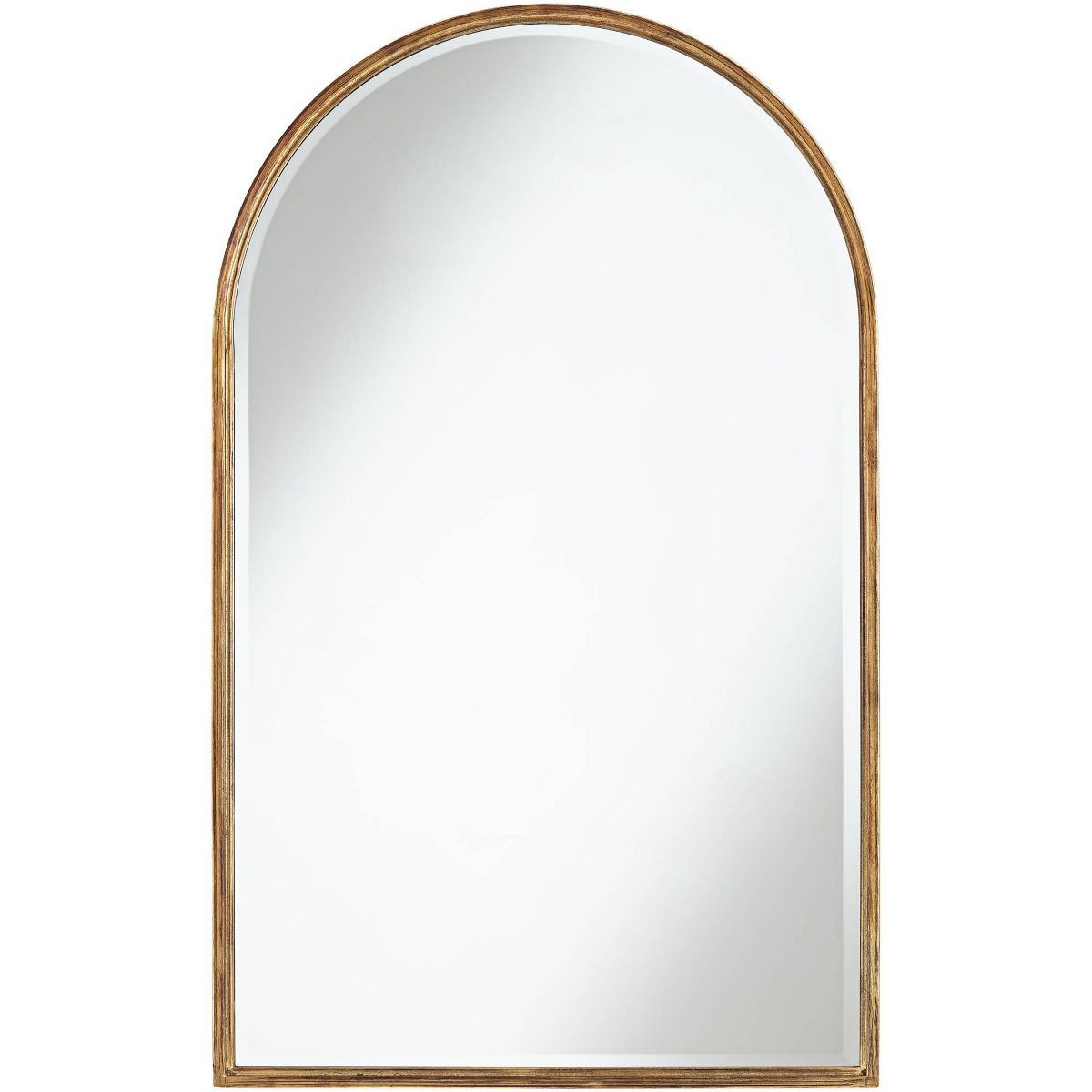 Uttermost Clara Arch Top Vanity Decorative Wall Mirror Modern Beveled Distressing Gold Metal Fram... | Target