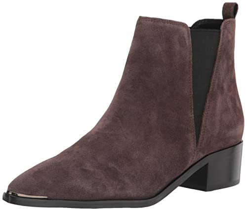 Marc Fisher LTD Women's Yale Ankle Boot, Brown Suede 200, 6 | Amazon (US)