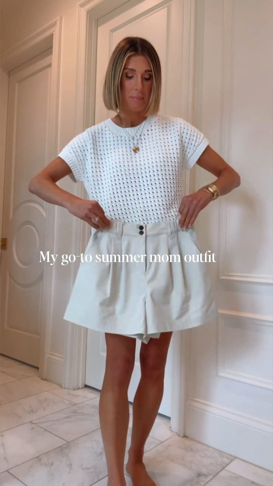 Comfy cute and casual summer outfit. I'm wearing size XS in shorts and small in my top.

#LTKsummer