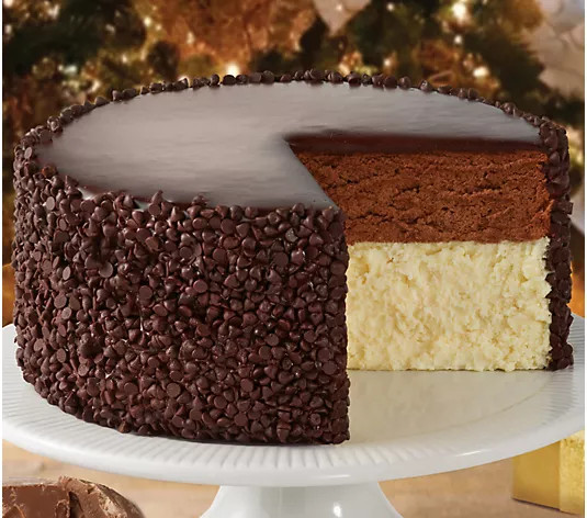 Junior's 7" Chocolate Mousse Cheesecake - QVC.com | QVC