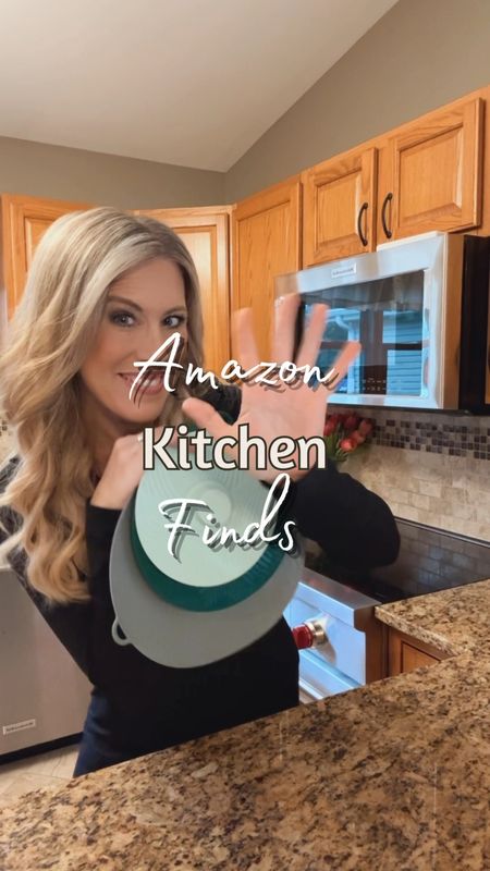 5 awesome kitchen finds from Amazon you might not know you needed!!! I think my favorite one is the silicone bowl covers! I wish I knew about them years ago!!

#LTKVideo #LTKSaleAlert #LTKHome