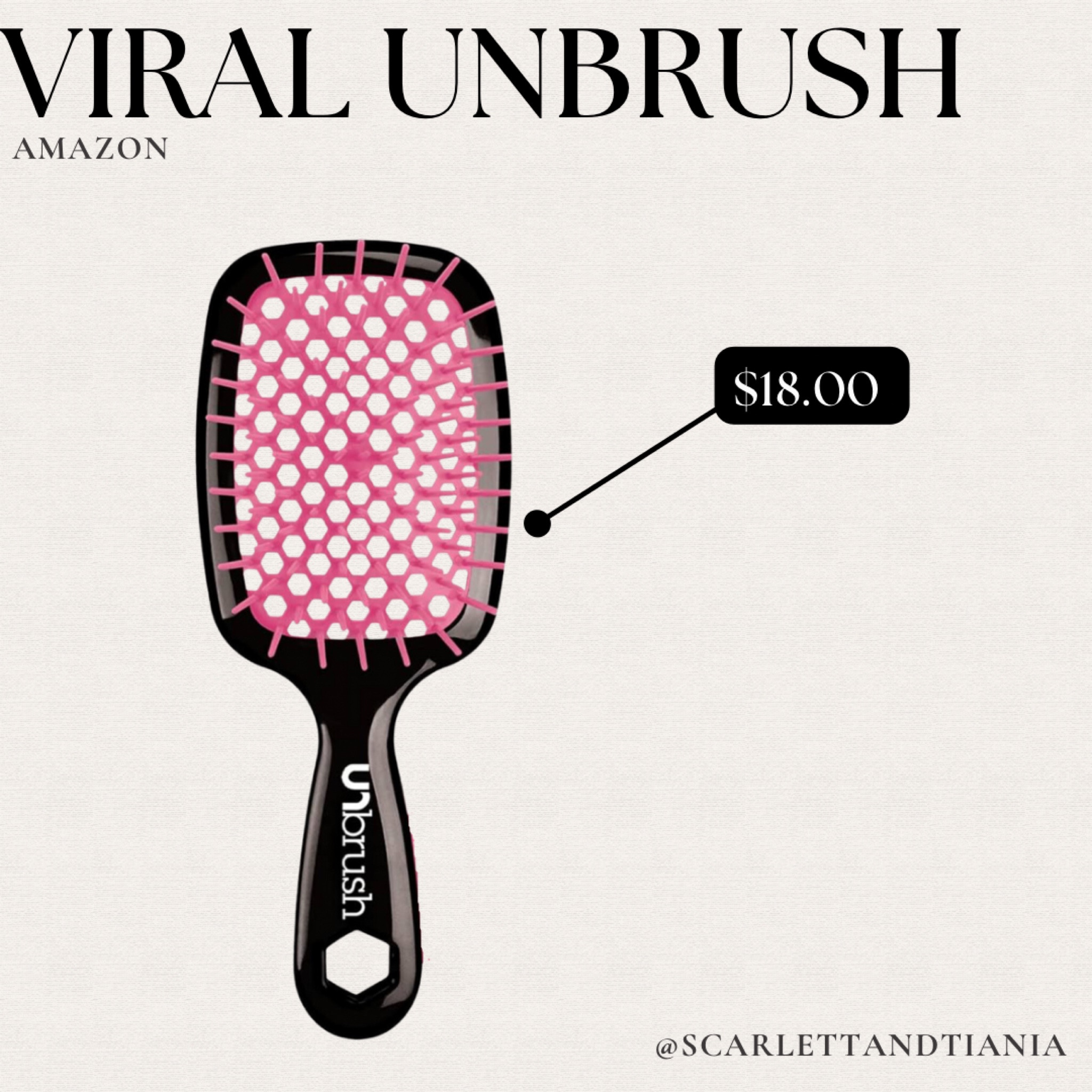 *OUR FAVORITE* Viral Unbrush. This thing is seriously incredible. Has made the biggest difference when brushing Scarlett’s hair and my own! 

#LTKbeauty #LTKU #LTKstyletip