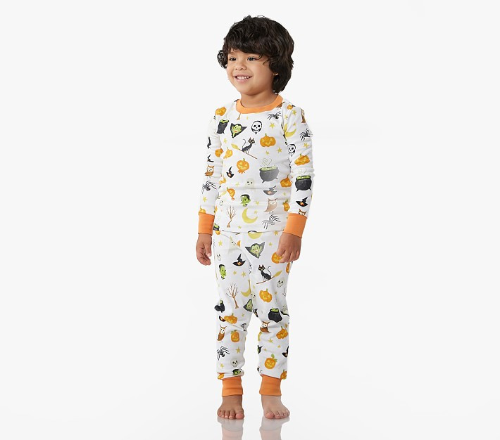 Trick-or-Treat Organic Pajama Set | Pottery Barn Kids