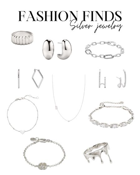 Some cute silver jewelry! 

#LTKbeauty #LTKfindsunder100 #LTKstyletip