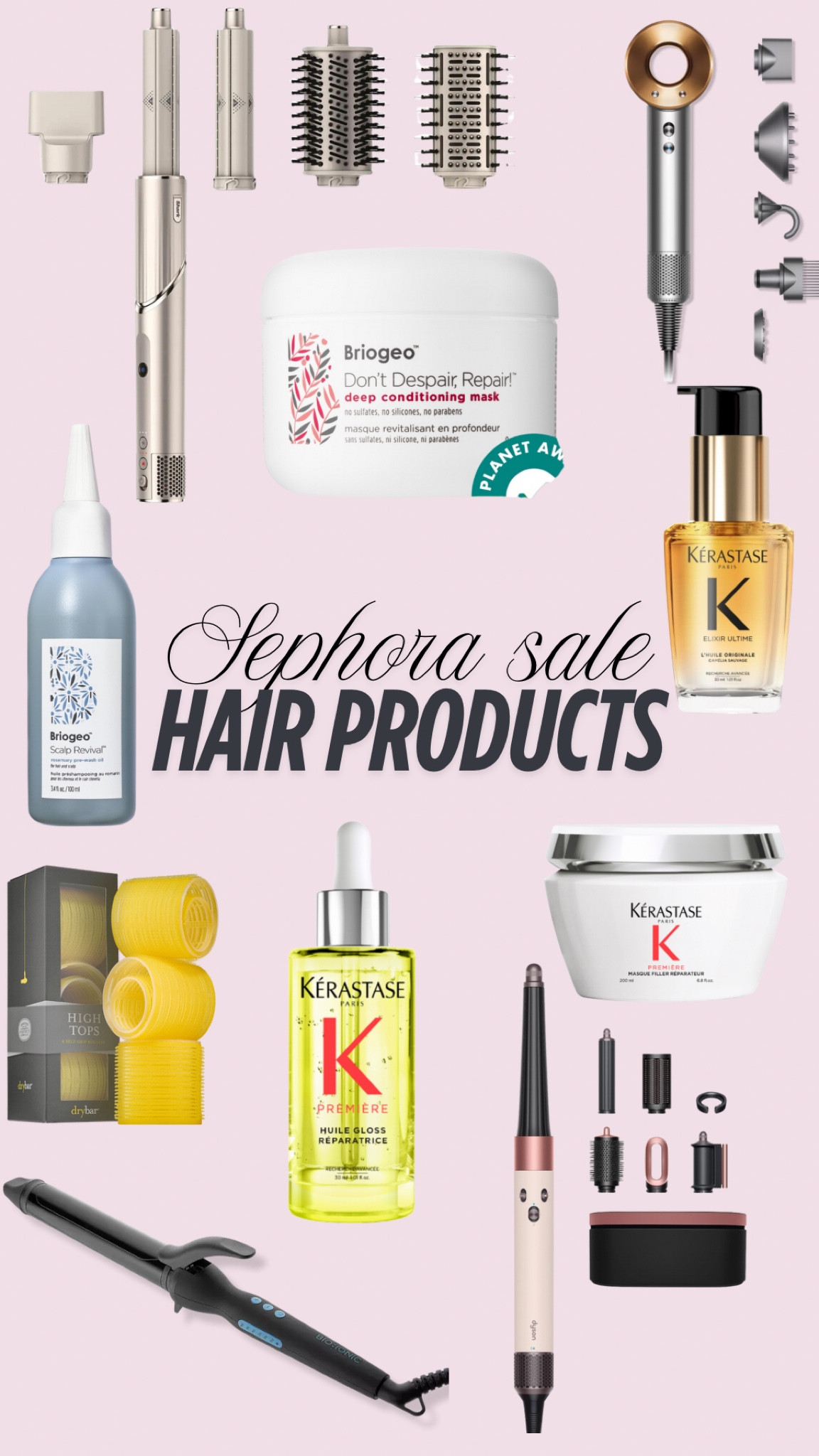 #SephoraSale Hair care recommendations and hot tools!! #haircare #sephora 

#LTKSaleAlert #LTKBeauty #LTKStyleTip