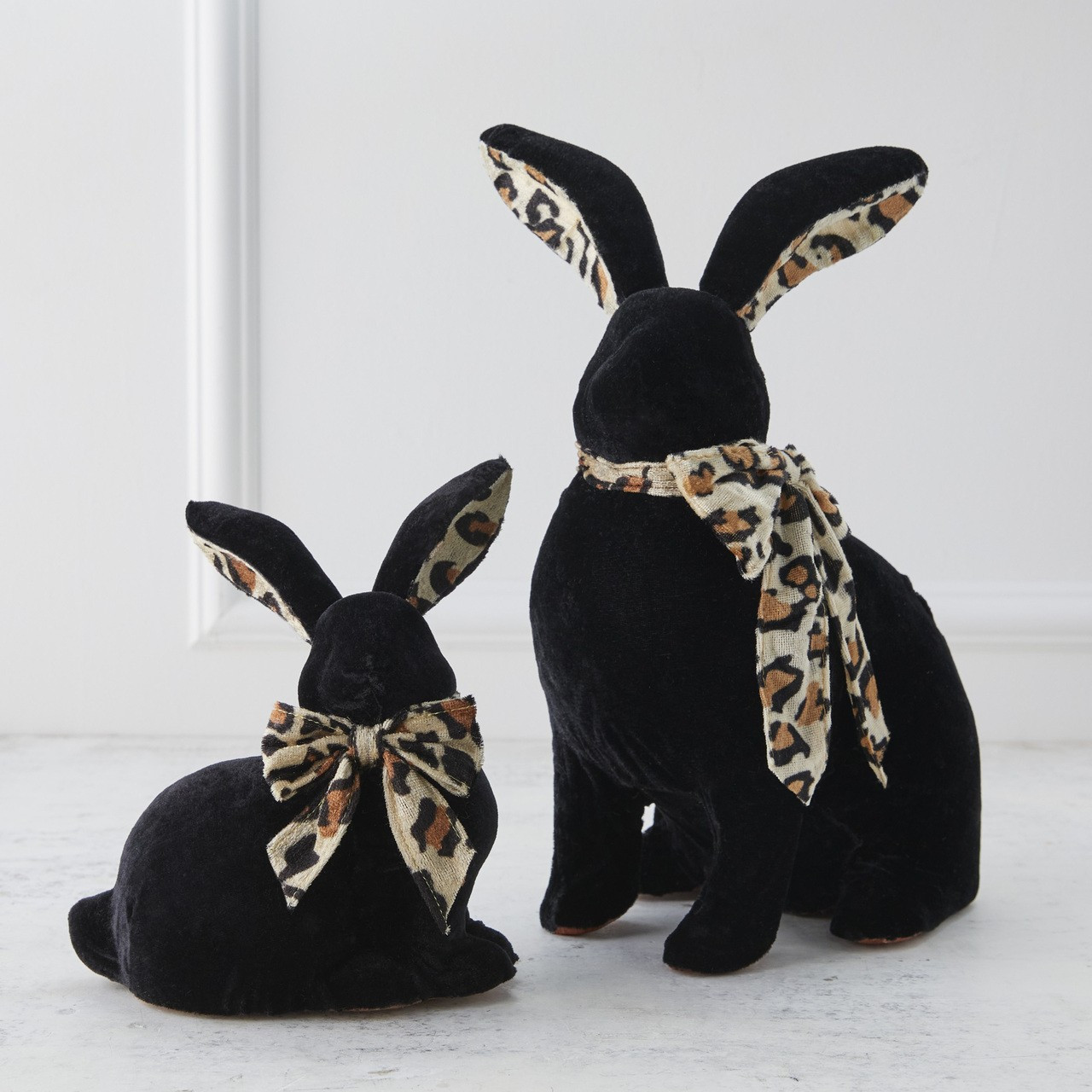 Black Velvet Bunny | Z Gallerie