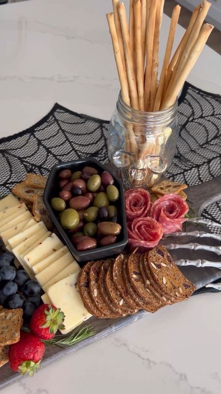 Halloween Party Charcuterie Board! This wood board from Target is perfect for a Halloween theme charcuterie board  
Halloween fun, Halloween inspo, Halloween decor, Halloween snack ideas

#LTKhome #LTKHalloween #LTKSeasonal