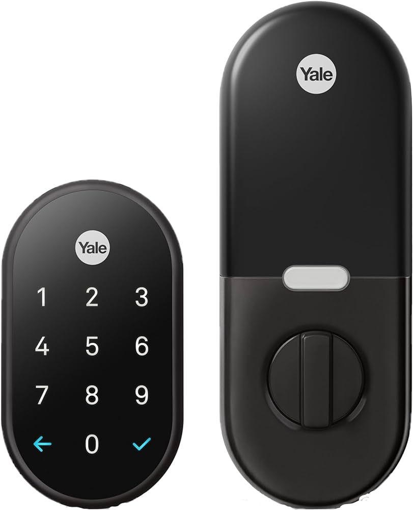 Google Nest x Yale Lock - Tamper Proof Smart Lock for Keyless Entry - Keypad Deadbolt Lock for Fr... | Amazon (US)