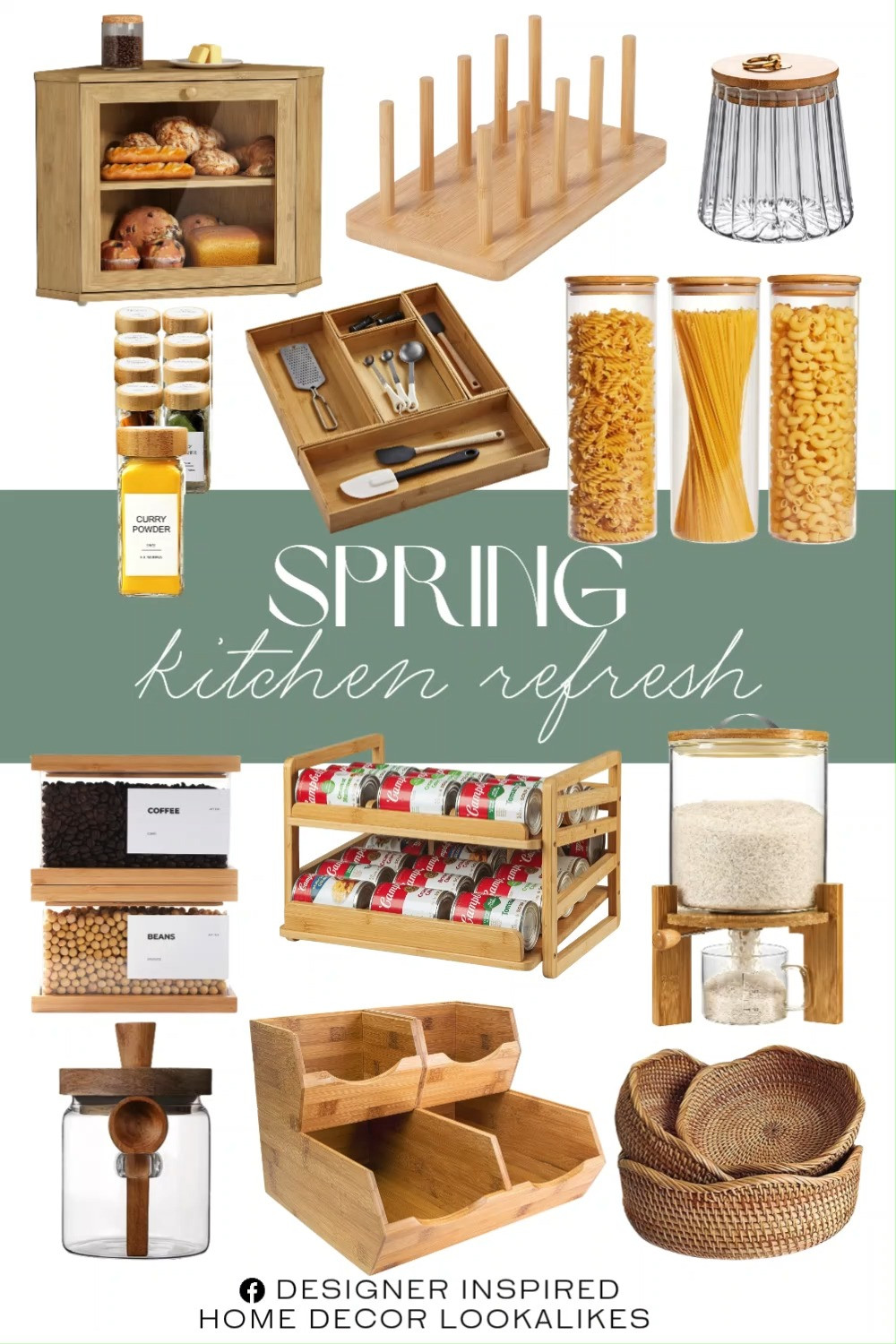 Spring Kitchen Refresh. Kitchen Storage Solutions. Cabinet Organization Items. Food Storage Organization. Pantry Shelf Organizers. Refrigerator Organization Items. Countertop Organization Ideas. Airtight Storage Containers. Under Sink Organizers. Spring Home Refresh Items. 

Home more affordable option find copy cat similar look for less budget friendly affordable cheap cheaper beautiful pretty. Clearance sale coupon code discount code promo code luxury lookalike look a like Inspo inspiration inspired by idea ideas Love like these? I share multiple every day in my FB group.
#LTKhome #springrefresh #kitchenessentials #pantryorganization #kitchenhacks #organizedkitchen #kitchenstorage #pantrymakeover 

 #LTKHome