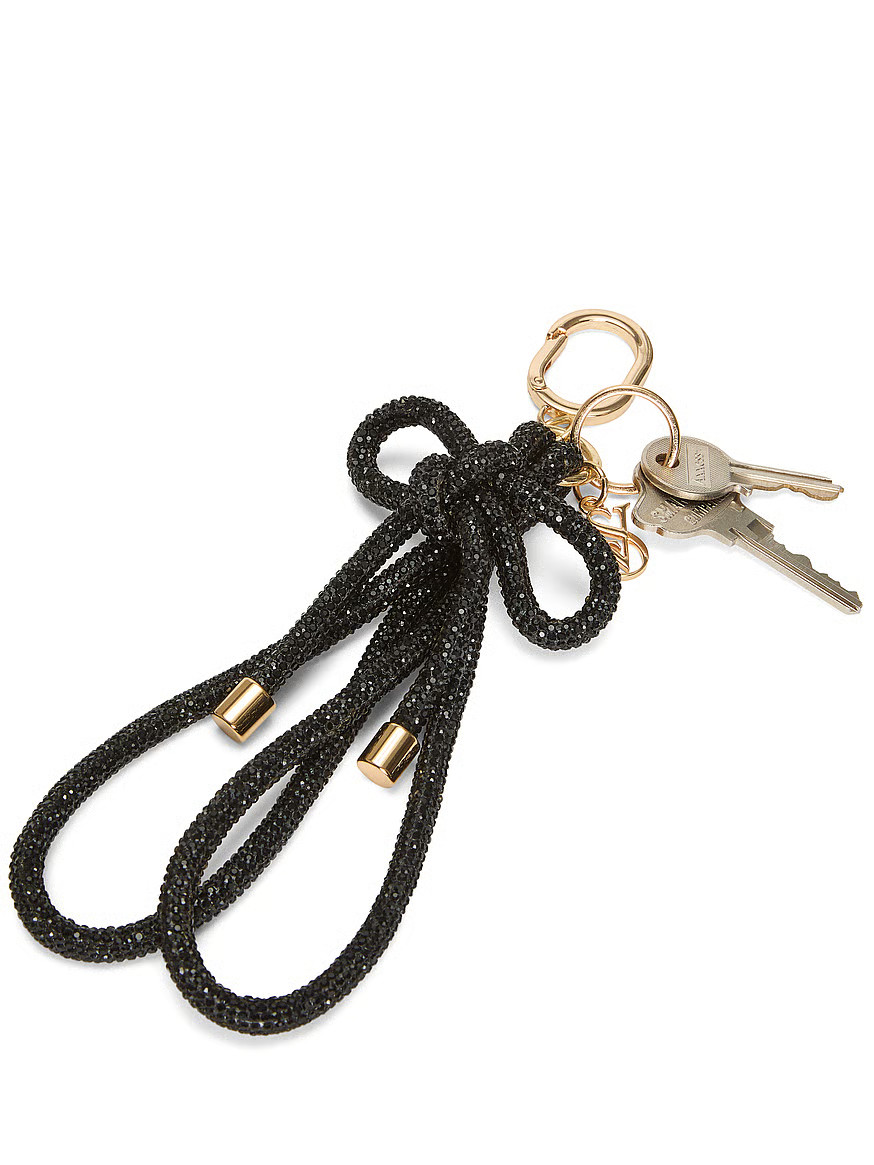 Buy Knotted Shine Wristlet Strap Keychain, Black - Order Small Accessories online - Victoria's Se... | Victoria's Secret (US / CA )