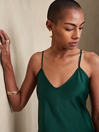 V-Neck Midi Dress | Banana Republic Factory