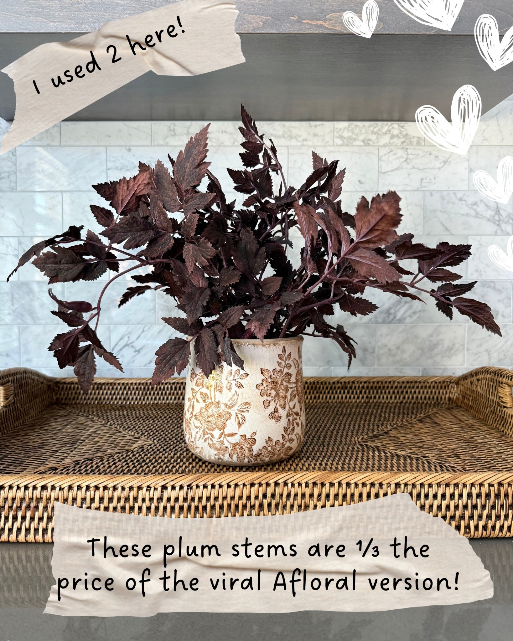 My favorite fall stems are from Amazon! They look so much like the viral afloral plum stems but for 1/3 the price! 😍

#LTKSeasonal #LTKHome #LTKautumn