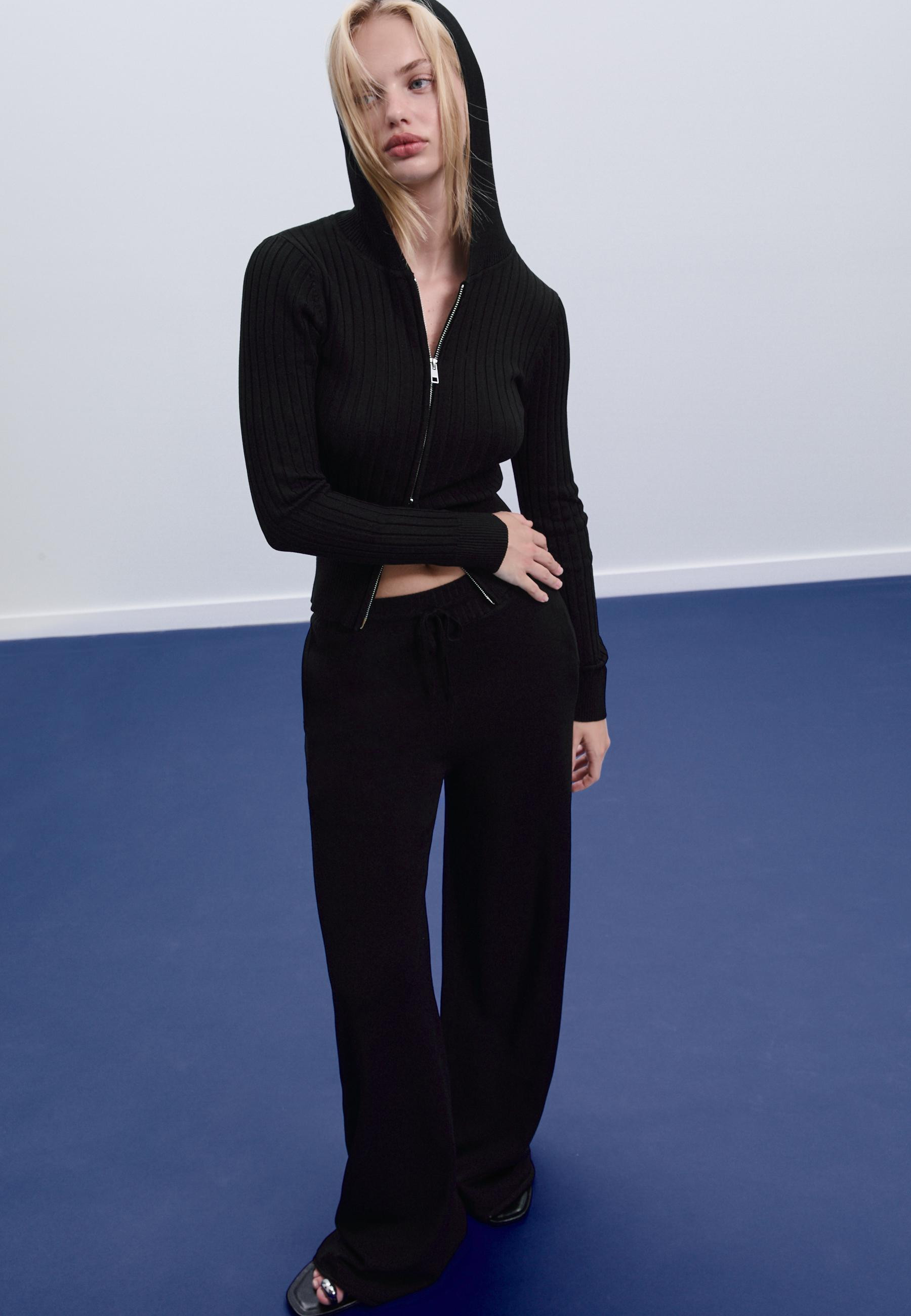 Knit trousers | Stradivarius (UK)