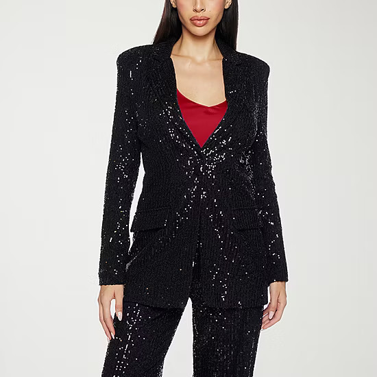 Premier Amour Sequin Womens Regular Fit Blazer | JCPenney