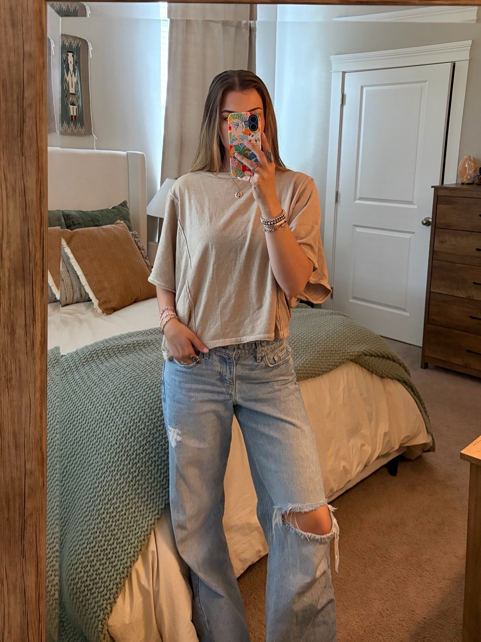 XS in top! I sized down