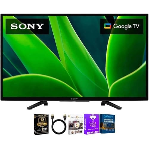Sony KD32W830KIT1 32 inch Class W830K HD LED Smart Google TV HDR Android TV Built in Chromecast WiFi HDMI Streamin | Amazon (US)
