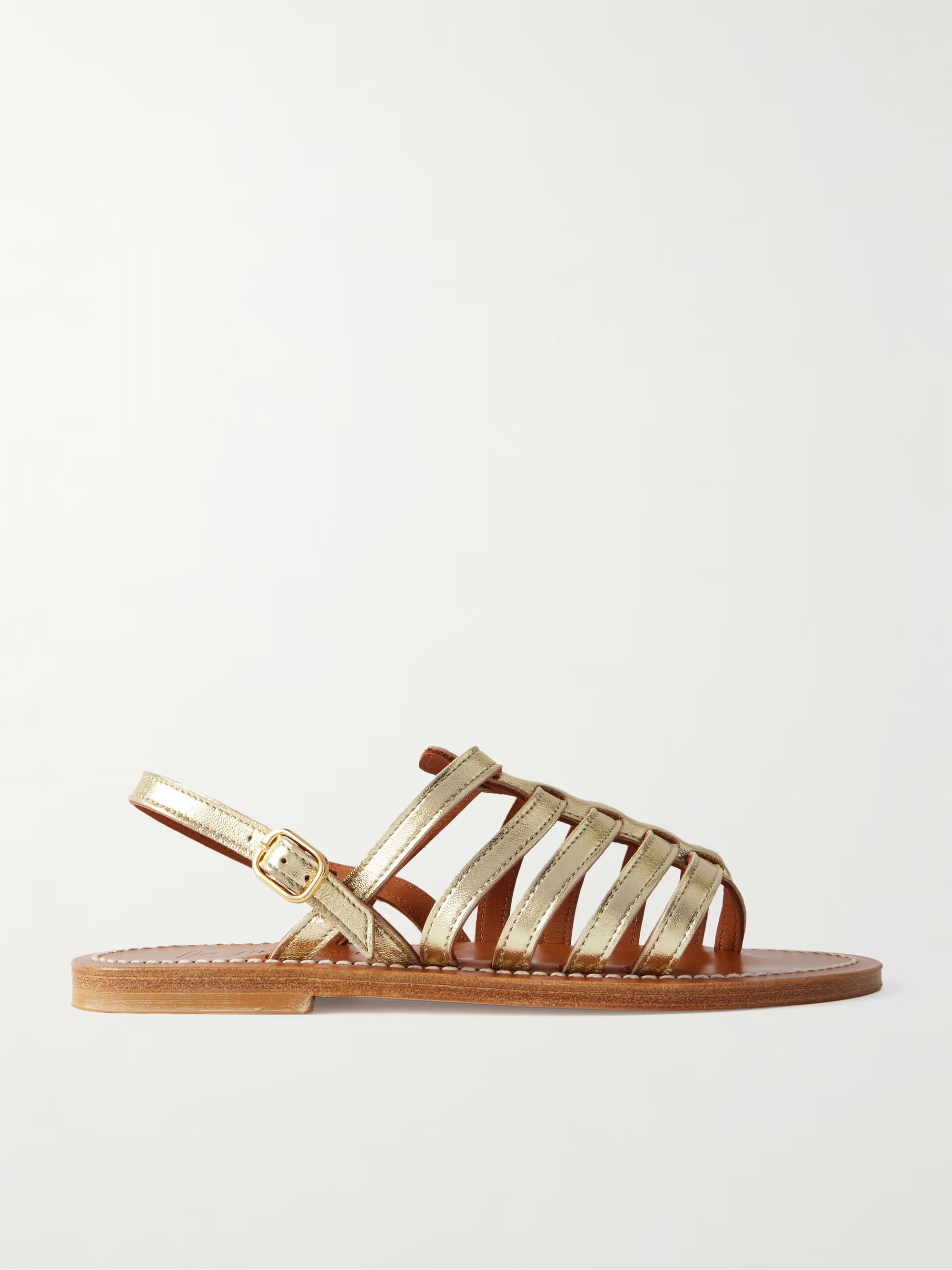 Homere metallic leather sandals | NET-A-PORTER (UK & EU)