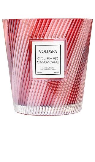 Crushed Candy Cane 3 Wick Hearth Candle in Crushed Candy Cane | Revolve Clothing (Global)