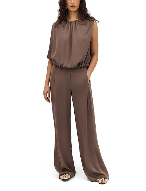 Bianca Spender Mushroom Chiffon Ray Pant | David Jones | David Jones (Australia & New Zealand)