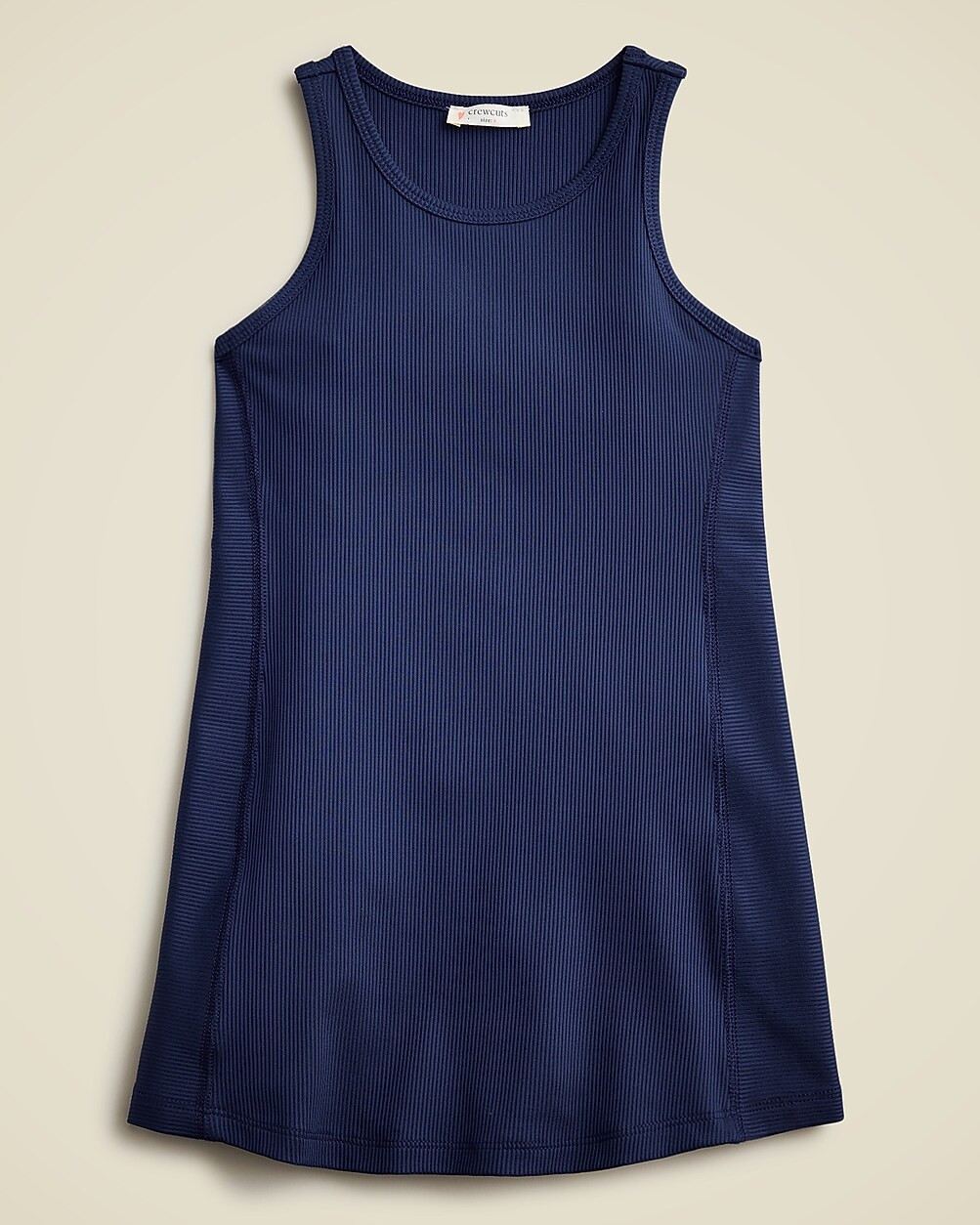 Girls' active tank dress in stretchy rib | J. Crew US