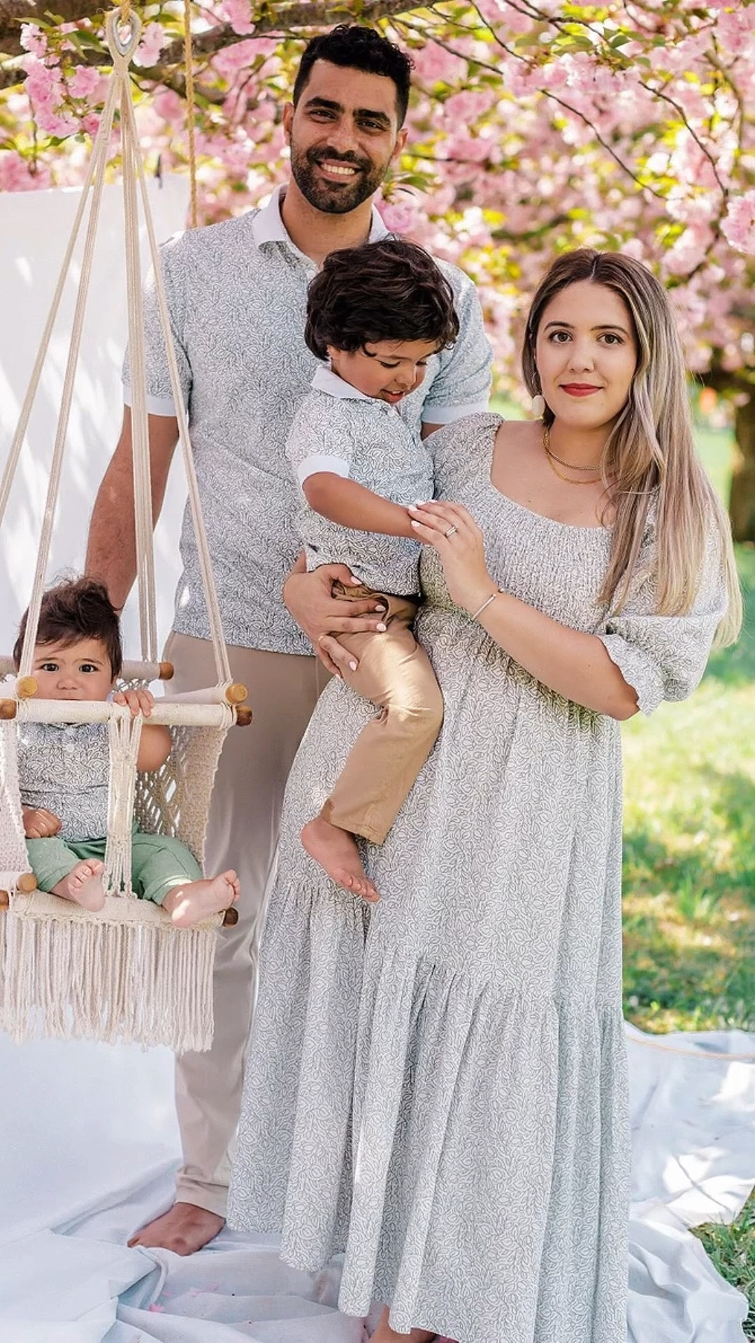 Florals and family photos always go together. This coordinated matching family outfit set is perfect for Mother’s Day photos, Easter outfits, or spring portraits. Currently 15% off.
#SpringFamilyPhotos #MatchingFamilyLooks #MothersDayStyle #FamilyPhotoshootOutfits #MommyAndMeInspo

#LTKSaleAlert #LTKSpringSale #LTKmomlife