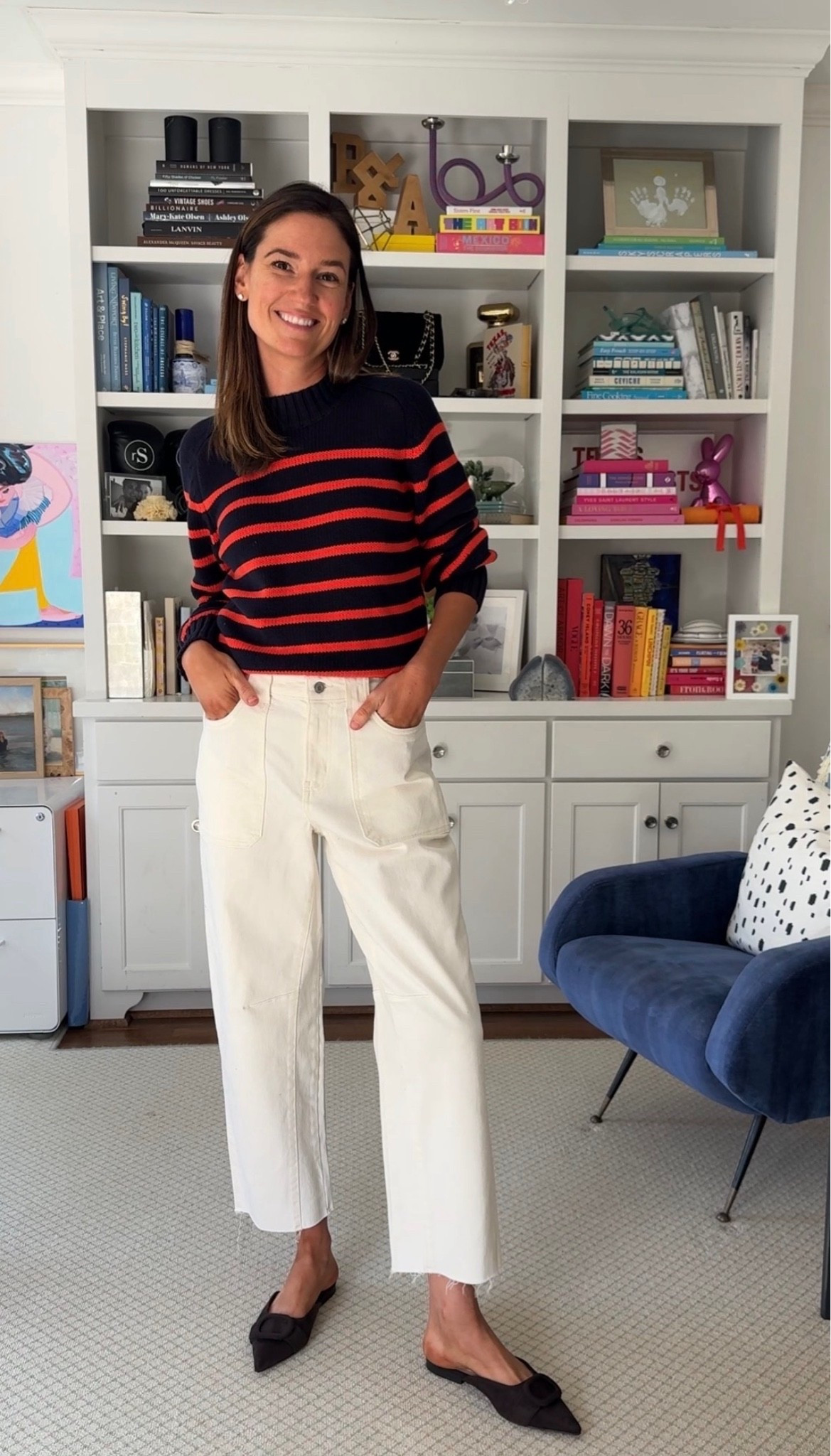 Wearing a size M in the sweater and size 6 in the pants

#WalmartPartner @walmartstyle #walmartstyle