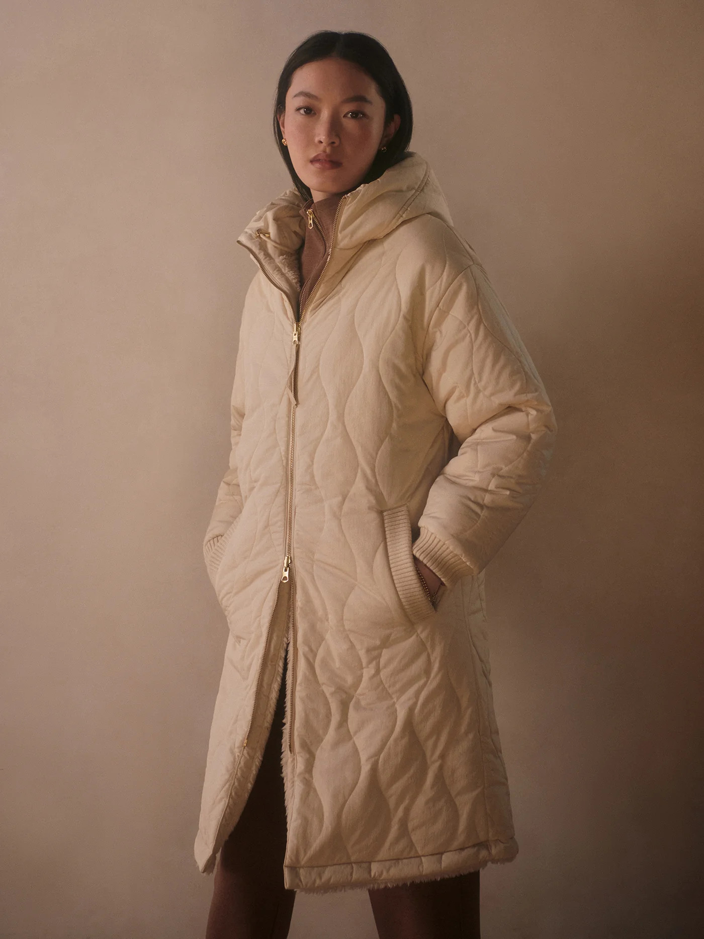 Cyrus Reversible Coat | Varley US