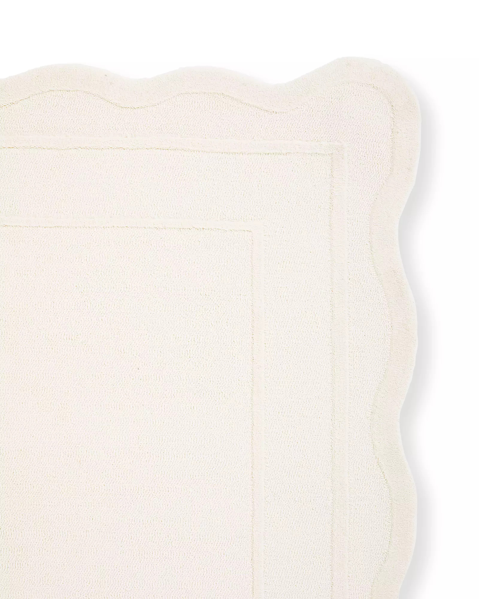 Scallop Border Rug | Serena and Lily
