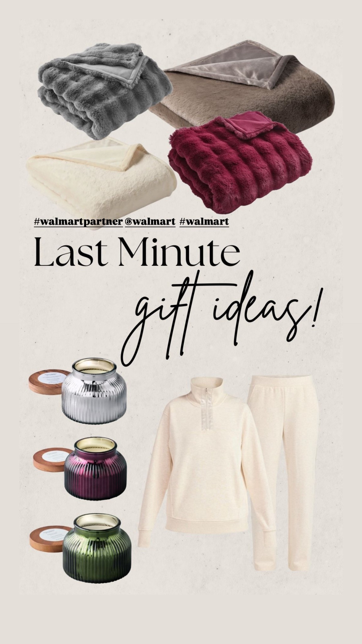 Last Minute gift ideas delivered in under an hour with Express Delivery @walmart .

Express Delivery is subject to availability. Fees & restrictions apply.

#walmartpartner #walmart @shop.ltk #liketkit 

#LTKGiftGuide #LTKHoliday #LTKFindsUnder50