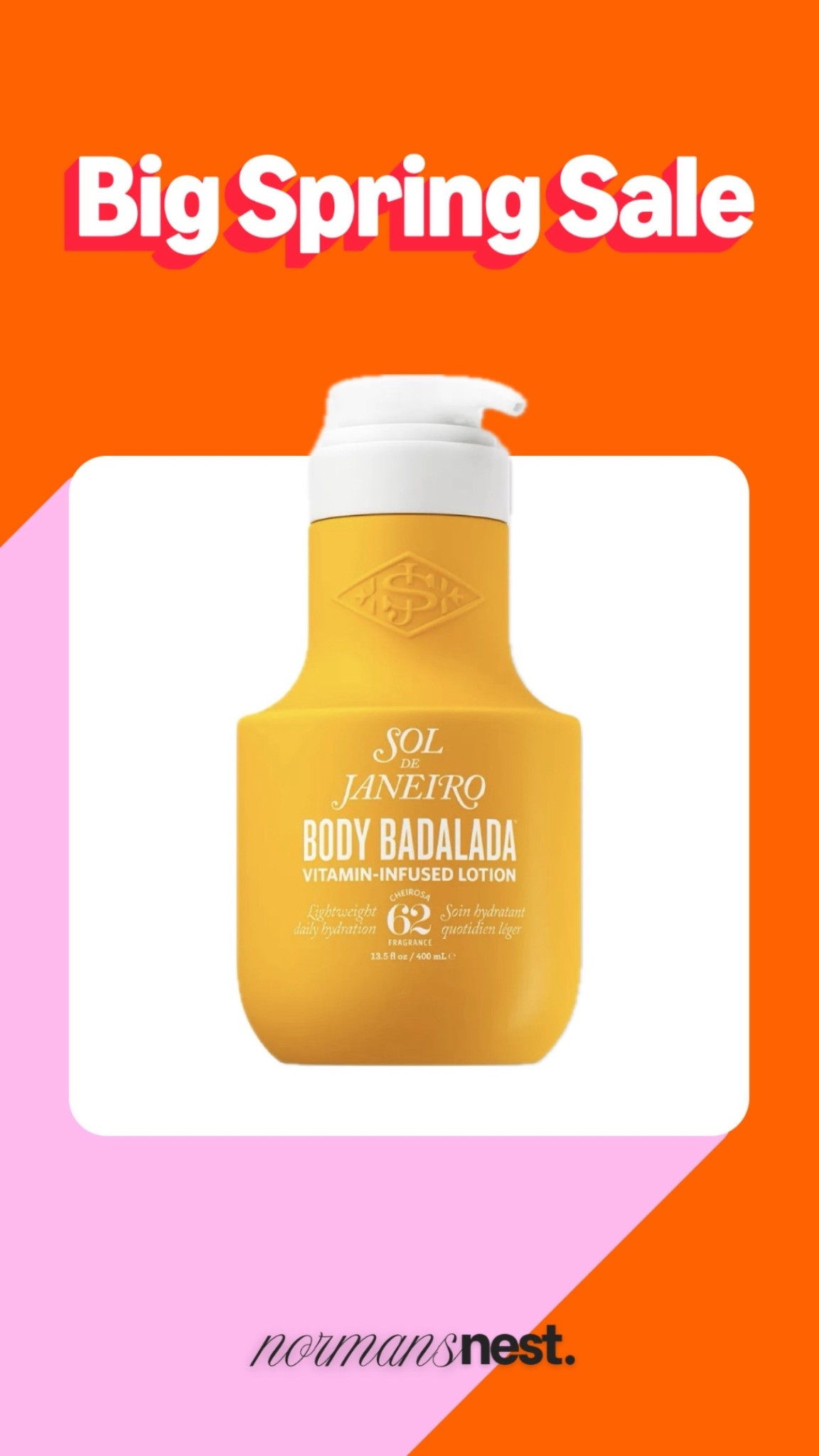 Half off the Sol de Janeiro body lotion! on lightning deal and going fast. 

#LTKSaleAlert #LTKselfcare #LTKmomlife