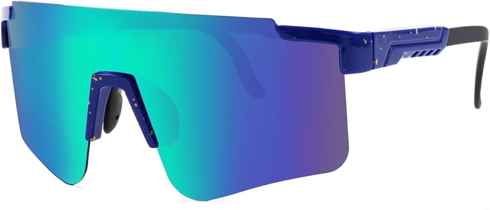 MALIDAK Sports Sunglasses for Mens Women Youth Baseball Sunglasses UV400 Protection Men Cycling G... | Amazon (US)