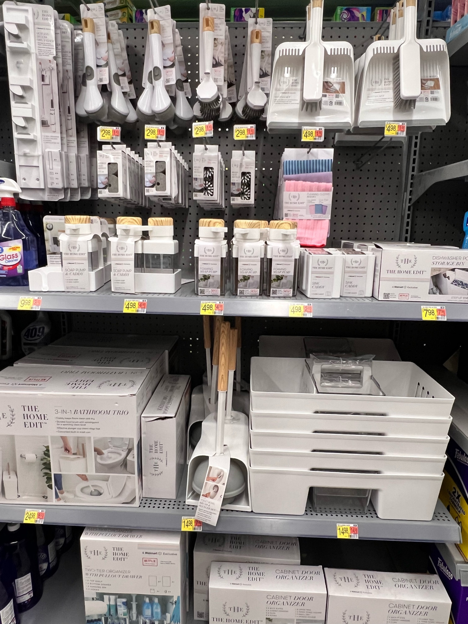 The NEW line by the Home Edit at Walmart! This new line is for cleaning supplies and cleaning organization. #homeedit #cleaningsupplies #cleanorganization #organization 

#LTKHome #LTKFindsUnder50