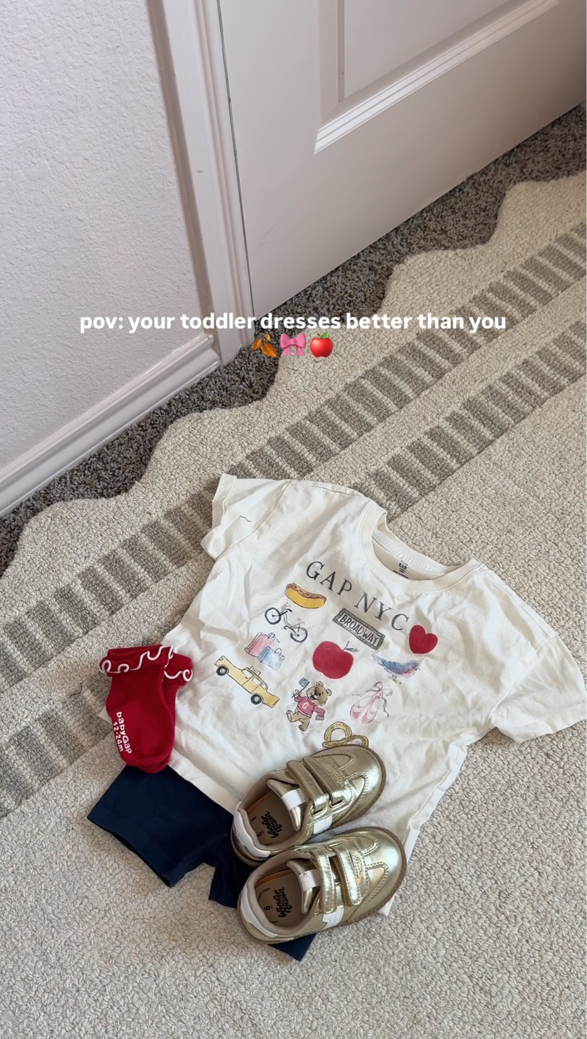 Fall toddler girl outfit