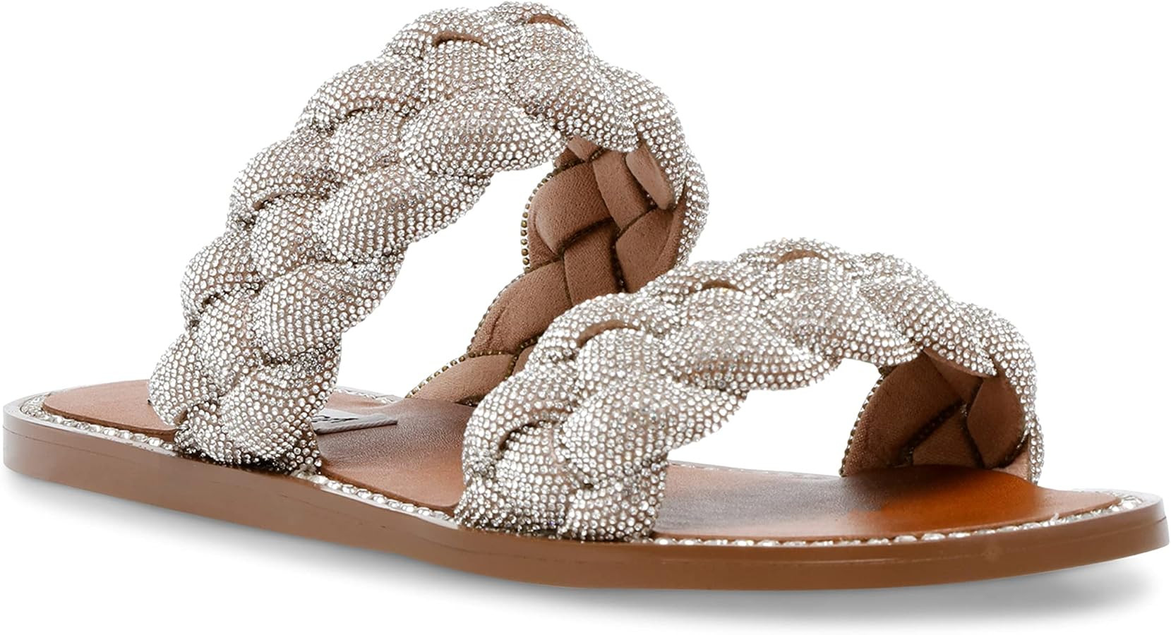 Steve Madden women's Newbie Flat Sandal | Amazon (US)