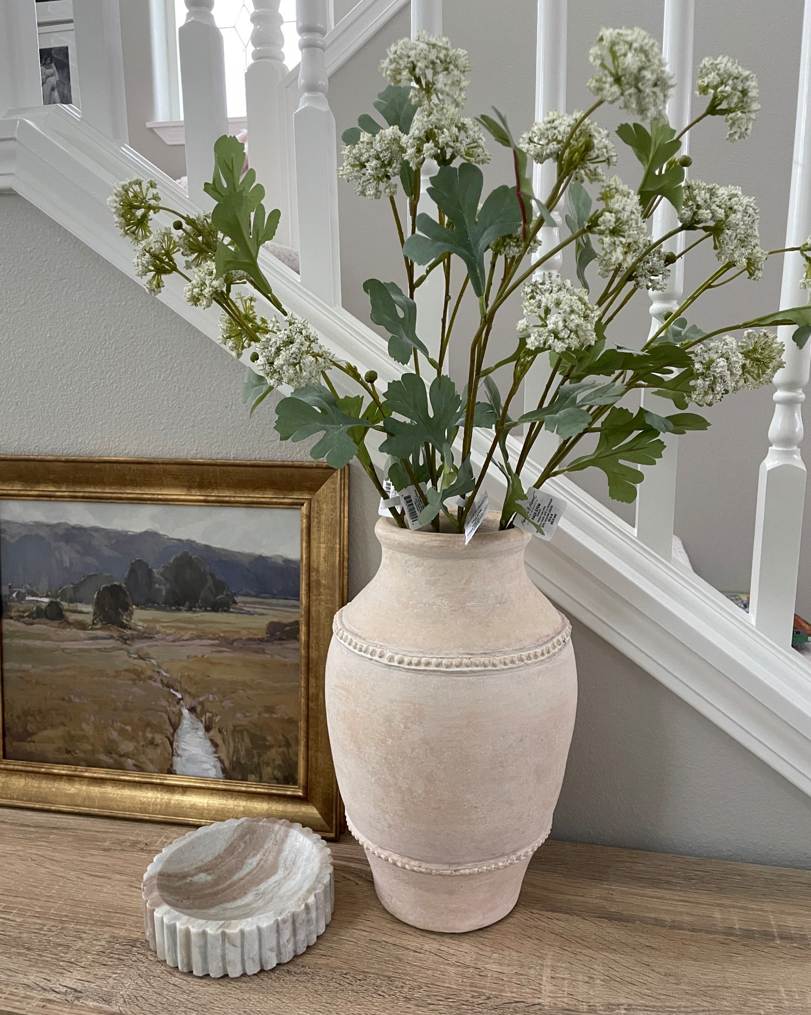 These new floral stems are SO GOOD!! Used 5 
Target home decor refresh 


#LTKFindsUnder50 #LTKHome