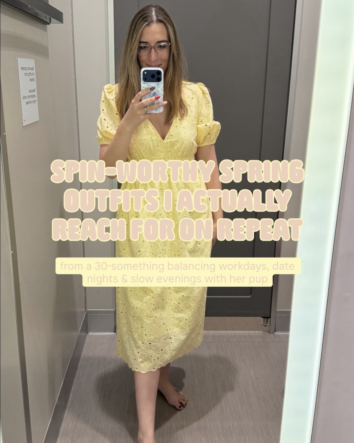 This is what I mean when I say I “rotate outfits”…
but really I just emotionally commit to 10 things and call it a capsule wardrobe 🫠

Spin-worthy spring outfits I actually reach for on repeat
from a 30-something balancing workdays, date nights, slow evenings, and a dog who thinks every mirror selfie is for him 🐾

It’s the same formula every time:
slightly put-together, slightly comfortable, and always something I can sit cross-legged in without regretting my choices halfway through dinner.

If I could explain my style in one thing it’s this:
“I want to look like I tried… but not enough that I can’t immediately go get snacks after.”

And yes… I do in fact wear these on repeat.
No, I will not be taking questions at this time 😌

Should I do a part 2? I have… a problem 😅

⸻

spring outfits 2026 | casual spring outfit ideas | everyday outfits for women | midsize spring style | comfortable chic outfits | work to weekend outfits | effortless spring fashion

#springoutfits #casualstyle #outfitinspo #everydaystyle #cozystyle

#LTKootd #LTKWorkwear #LTKTall