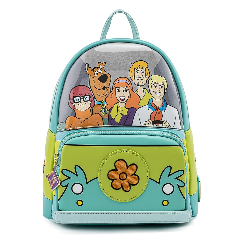 Loungefly Scooby Doo Mystery Machine Womens Double Strap Shoulder Bag Purse | Amazon (US)