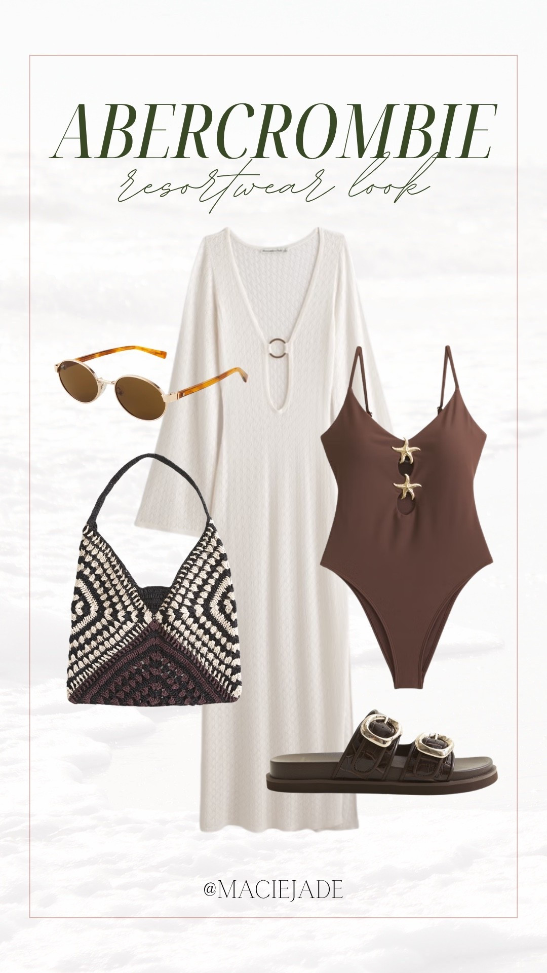 Cutest resortwear pieces from Abercrombie 😍

Abercrombie swim, Abercrombie swimwear, vacation outfit, vacation outfits, resortwear outfit, one piece swimsuit, crochet bag, beach outfit

#LTKSeasonal #LTKSwim #LTKTravel