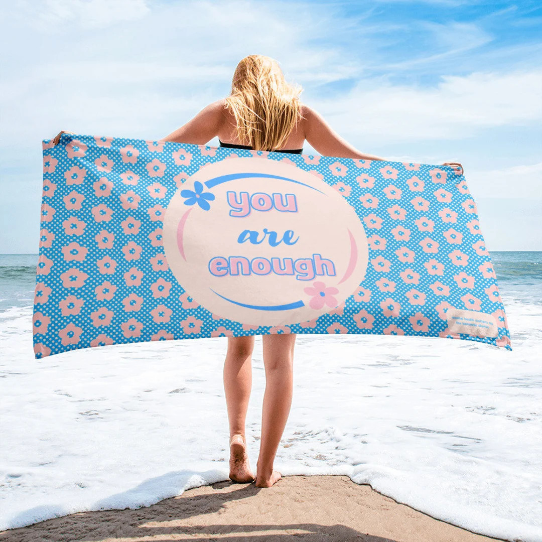 You Are Enough Towel - Etsy | Etsy (US)