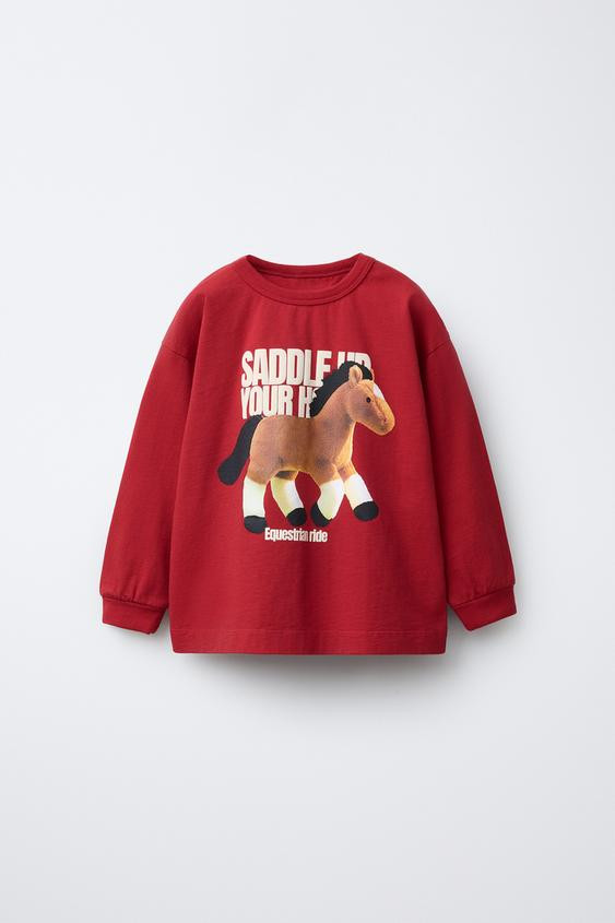 HORSE PRINT T-SHIRT | Zara US