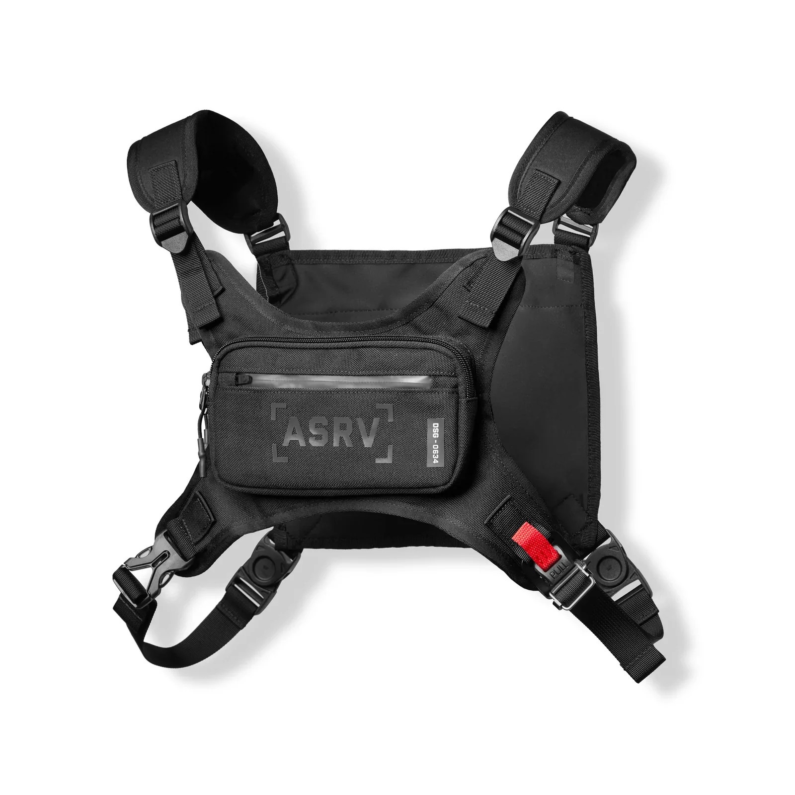 0634. Waterproof Cordura® Conditioning Chest Pack - Black | ASRV