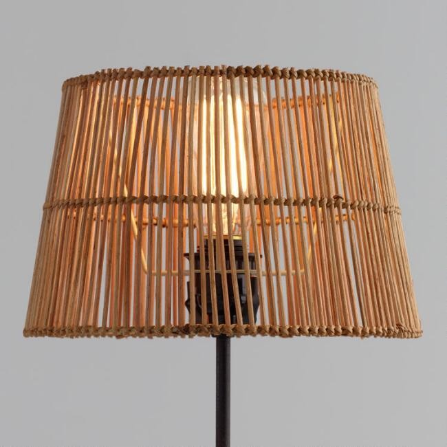 Natural Rattan Accent Lamp Shade | World Market