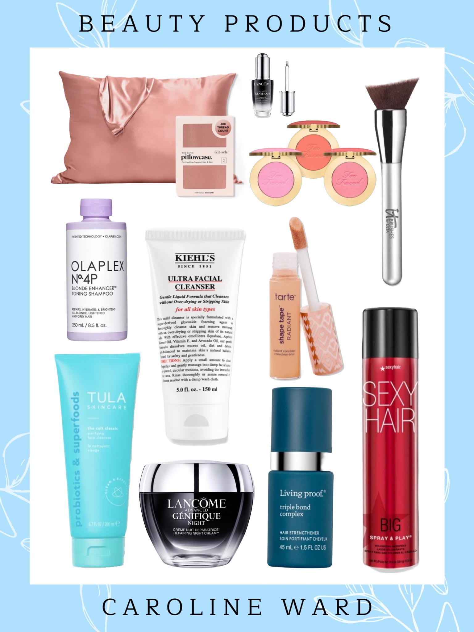 All of my favorite beauty products ✨