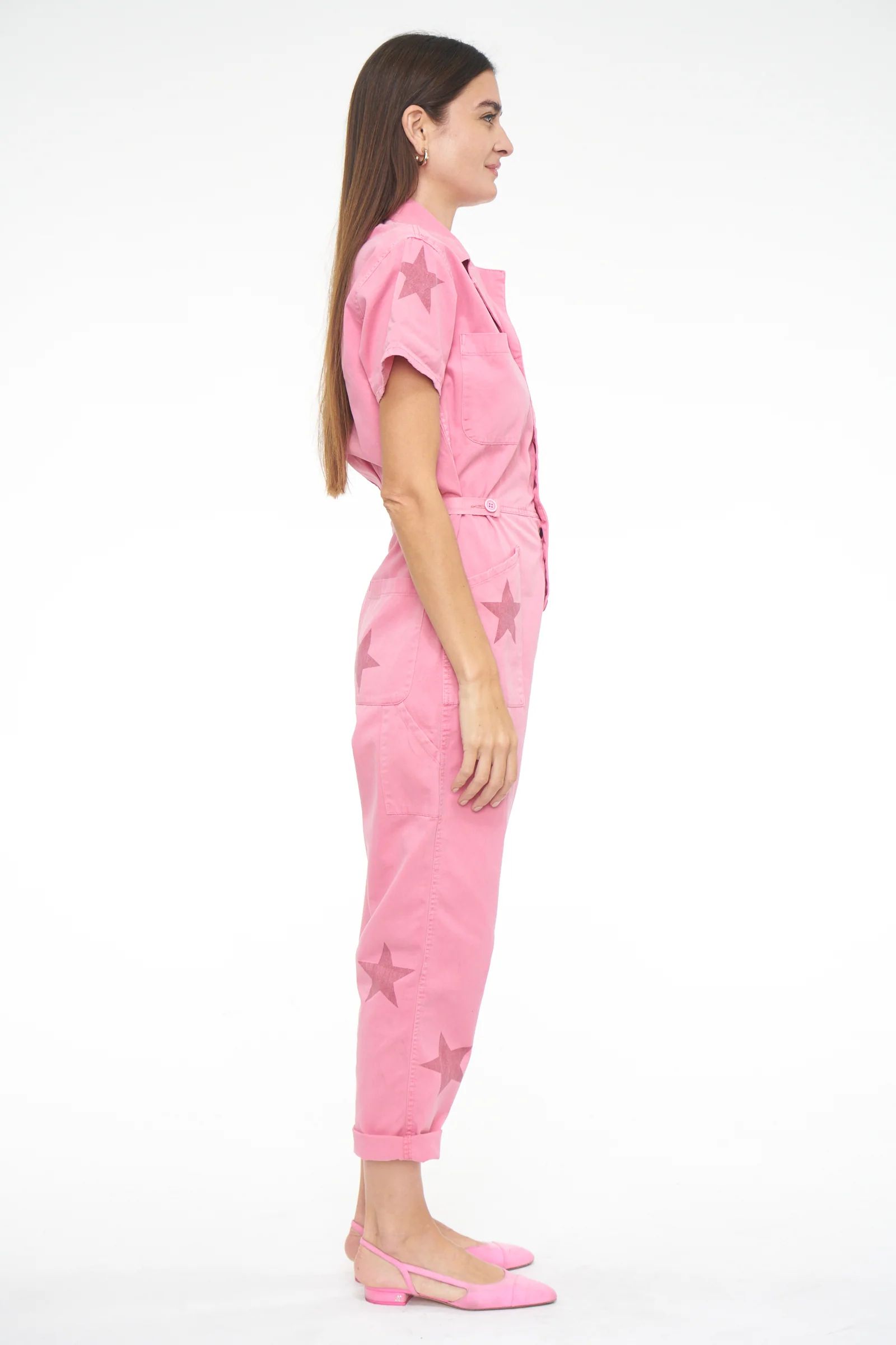 Grover Short Sleeve Field Suit - Royal Flamingo | Pistola Denim