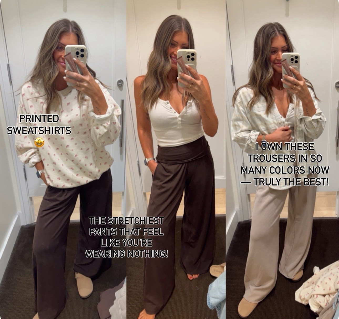 Code LTKFALLSALE at checkout gives you 20% off through midnight! I sized down in every item and recommend you go down, too… Aerie always runs big! I’m wearing XXS in almost every item. #falloutfits #traveloutfit #falltrip #fallbreak 



#LTKFindsUnder100 #LTKFallSale #LTKSaleAlert