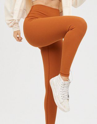OFFLINE By Aerie Ribbed Legging | American Eagle Outfitters (US & CA)