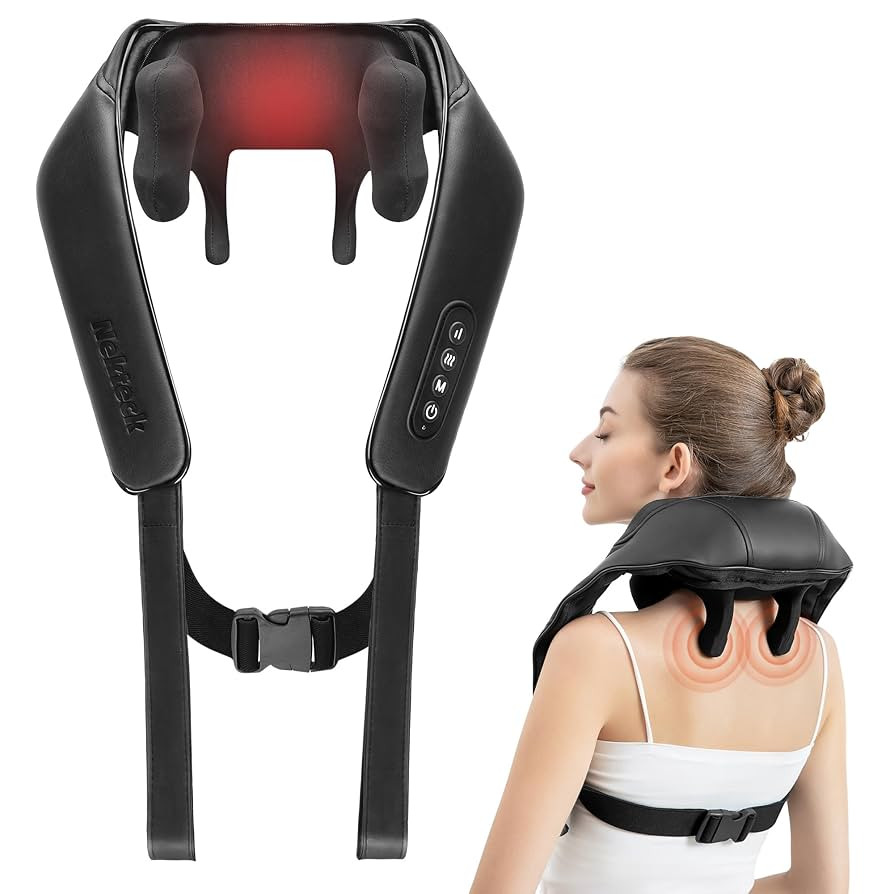 Nekteck Neck Massager, Cordless 6D Shiatsu Neck and Back Massager, Neck Massager for Pain Relief ... | Amazon (US)