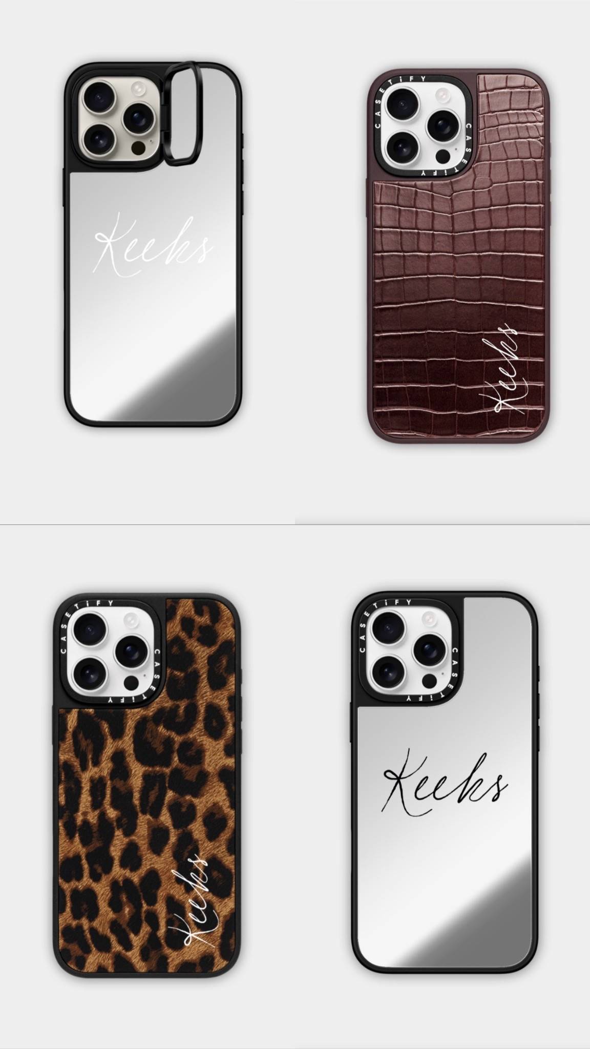 Help I fear I need them ALL!!! Chic yet fun and personalized phone cases that’ll look good in any detail shot/selfie moment 🤳🏽 under case type (03) you’re going to scroll to the end for the leopard or croc case 

Gifts for her, gift ideas, gifts for gf, gifts for mom, gifts for sister, gifts for best friend 

#LTKU #LTKFindsUnder100 #LTKStyleTip